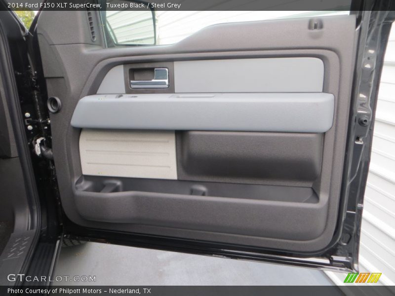 Tuxedo Black / Steel Grey 2014 Ford F150 XLT SuperCrew