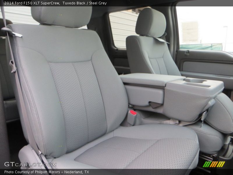 Front Seat of 2014 F150 XLT SuperCrew