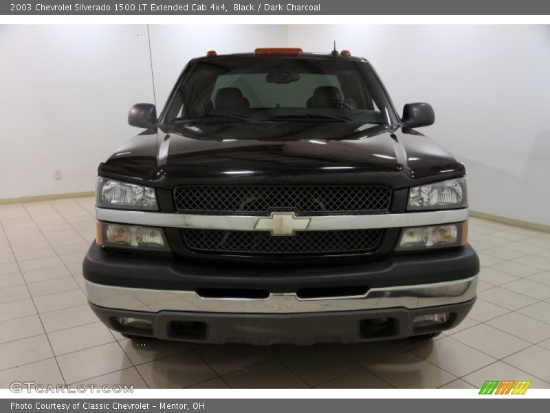 Black / Dark Charcoal 2003 Chevrolet Silverado 1500 LT Extended Cab 4x4