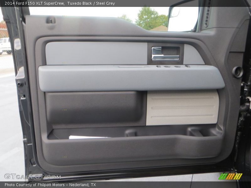 Tuxedo Black / Steel Grey 2014 Ford F150 XLT SuperCrew