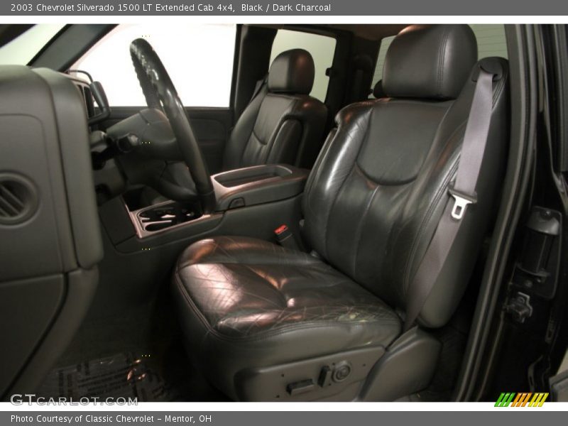 Black / Dark Charcoal 2003 Chevrolet Silverado 1500 LT Extended Cab 4x4