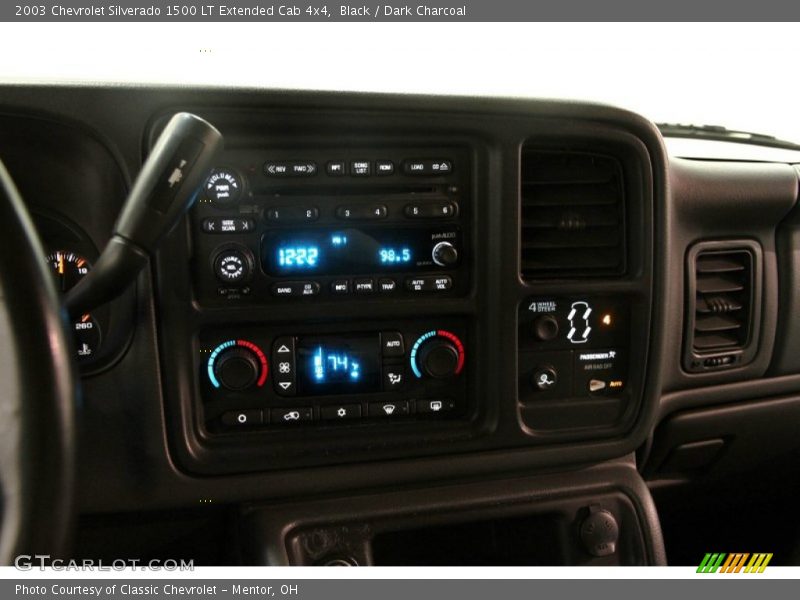 Black / Dark Charcoal 2003 Chevrolet Silverado 1500 LT Extended Cab 4x4