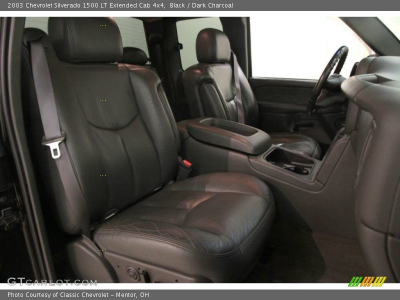 Black / Dark Charcoal 2003 Chevrolet Silverado 1500 LT Extended Cab 4x4