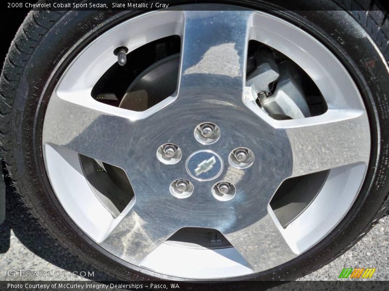 Slate Metallic / Gray 2008 Chevrolet Cobalt Sport Sedan