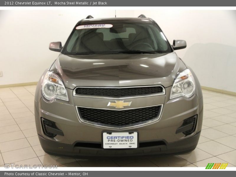 Mocha Steel Metallic / Jet Black 2012 Chevrolet Equinox LT