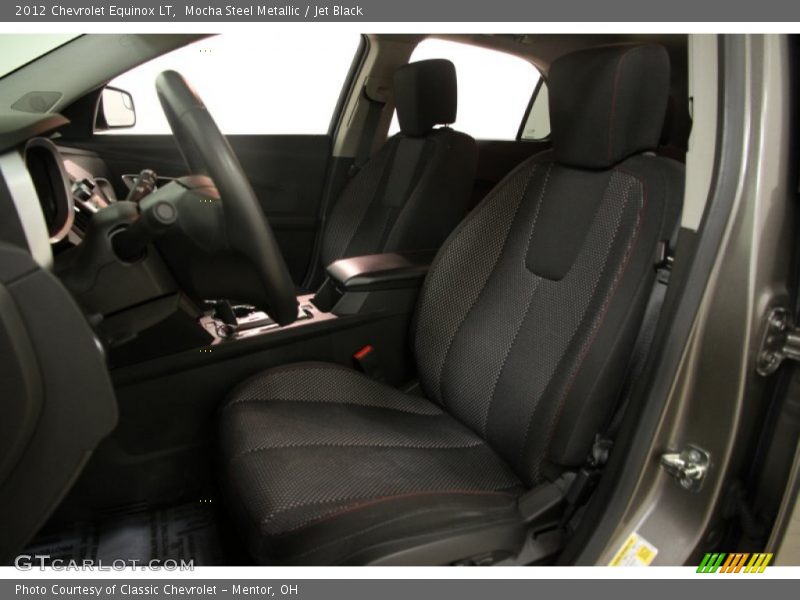 Mocha Steel Metallic / Jet Black 2012 Chevrolet Equinox LT