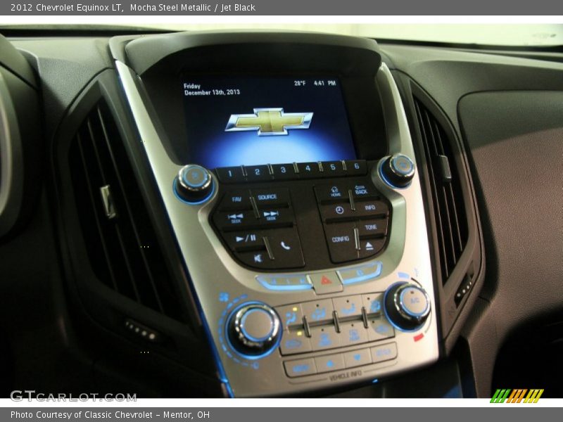 Mocha Steel Metallic / Jet Black 2012 Chevrolet Equinox LT