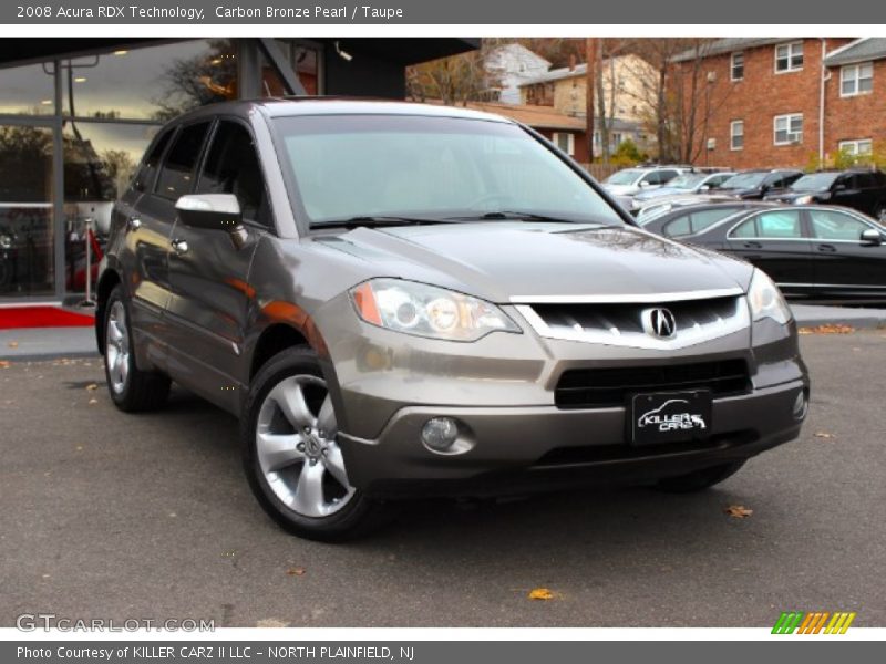 Carbon Bronze Pearl / Taupe 2008 Acura RDX Technology