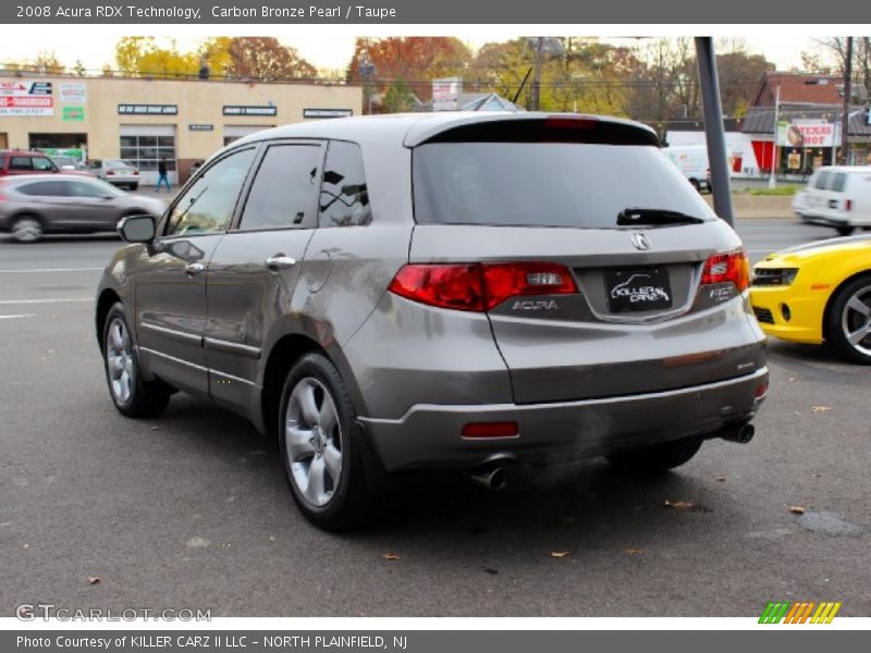Carbon Bronze Pearl / Taupe 2008 Acura RDX Technology