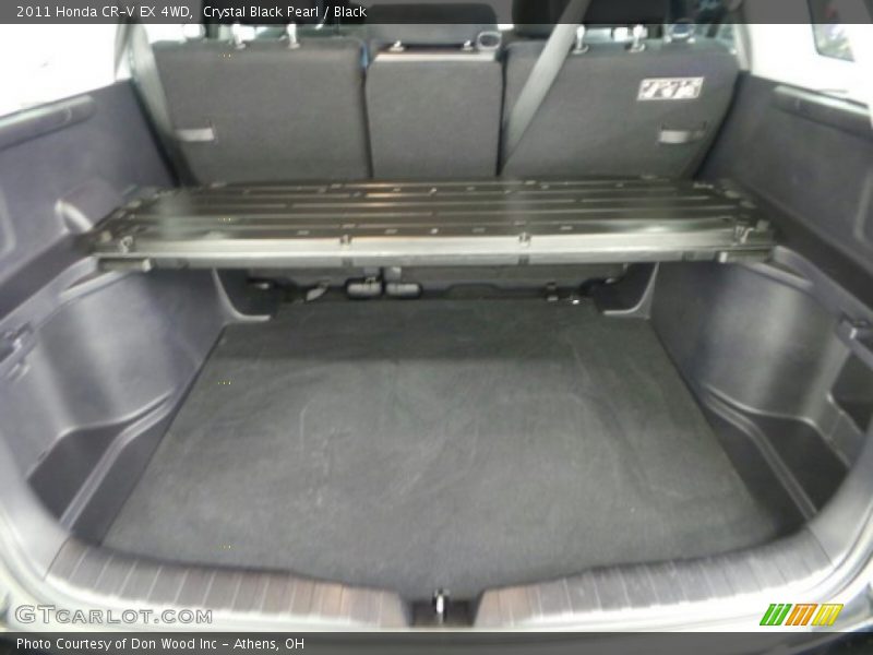 Crystal Black Pearl / Black 2011 Honda CR-V EX 4WD