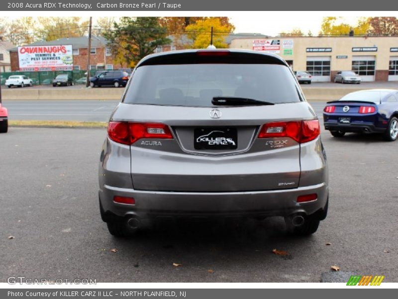 Carbon Bronze Pearl / Taupe 2008 Acura RDX Technology
