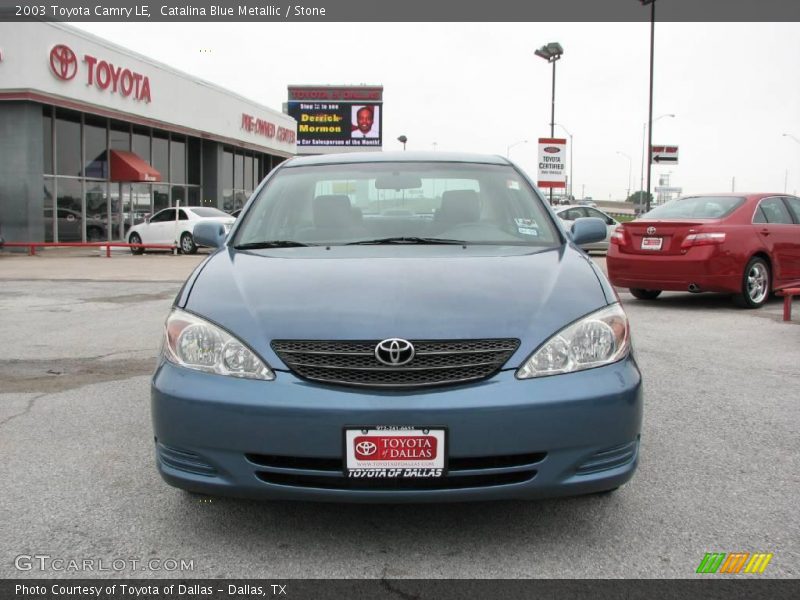 Catalina Blue Metallic / Stone 2003 Toyota Camry LE