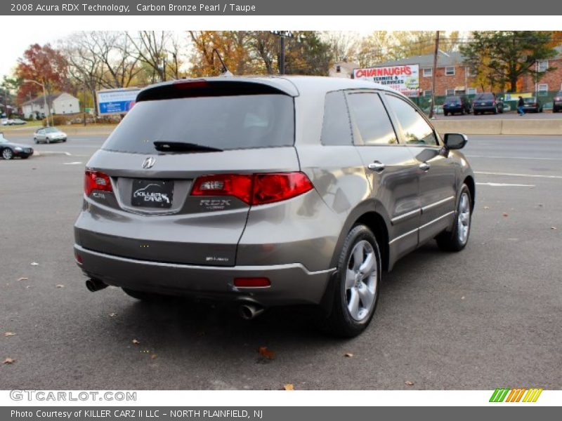 Carbon Bronze Pearl / Taupe 2008 Acura RDX Technology