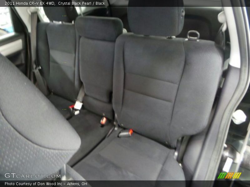 Crystal Black Pearl / Black 2011 Honda CR-V EX 4WD