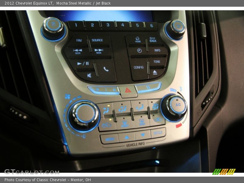 Mocha Steel Metallic / Jet Black 2012 Chevrolet Equinox LT