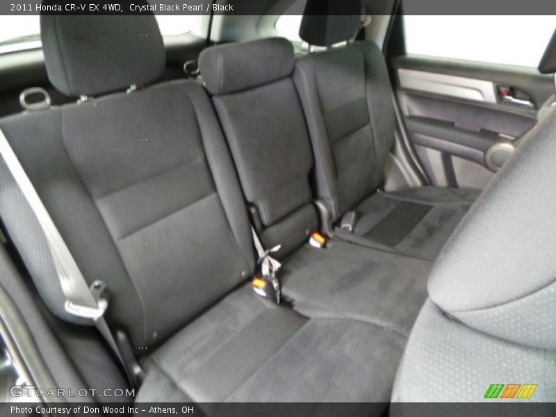 Crystal Black Pearl / Black 2011 Honda CR-V EX 4WD