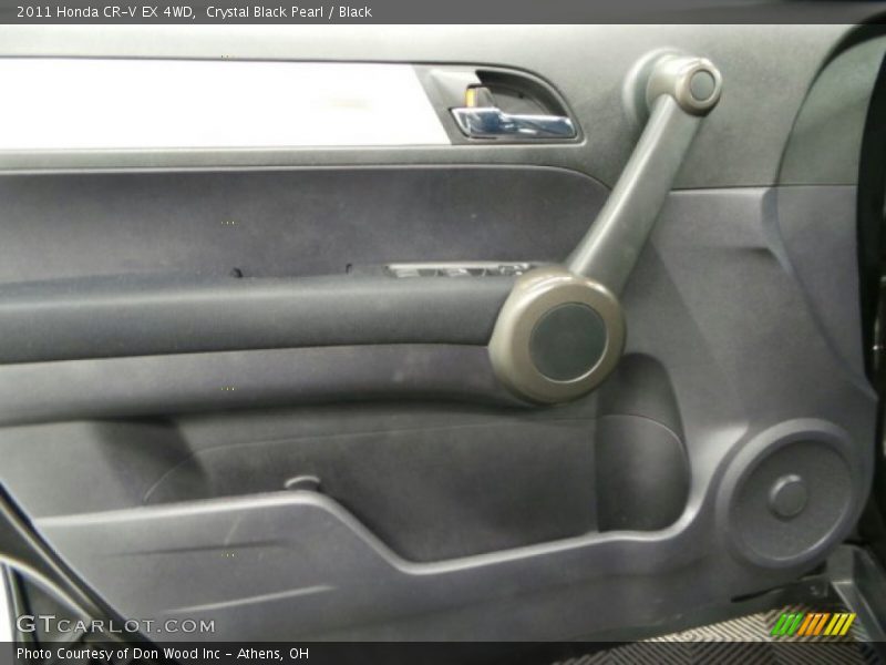 Crystal Black Pearl / Black 2011 Honda CR-V EX 4WD