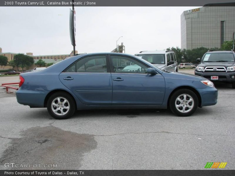 Catalina Blue Metallic / Stone 2003 Toyota Camry LE
