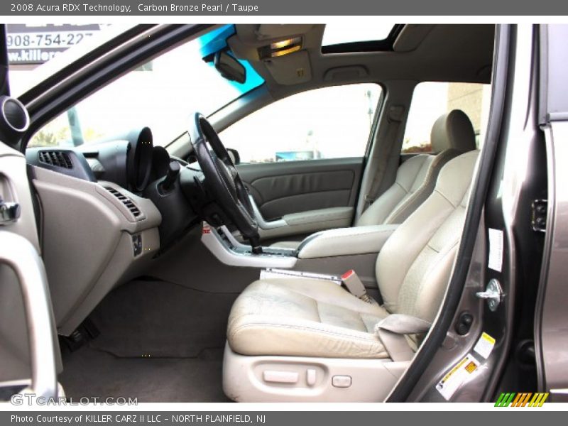 Carbon Bronze Pearl / Taupe 2008 Acura RDX Technology