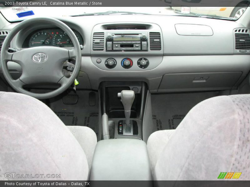 Catalina Blue Metallic / Stone 2003 Toyota Camry LE