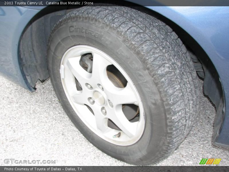 Catalina Blue Metallic / Stone 2003 Toyota Camry LE