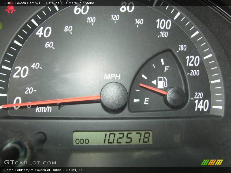 Catalina Blue Metallic / Stone 2003 Toyota Camry LE