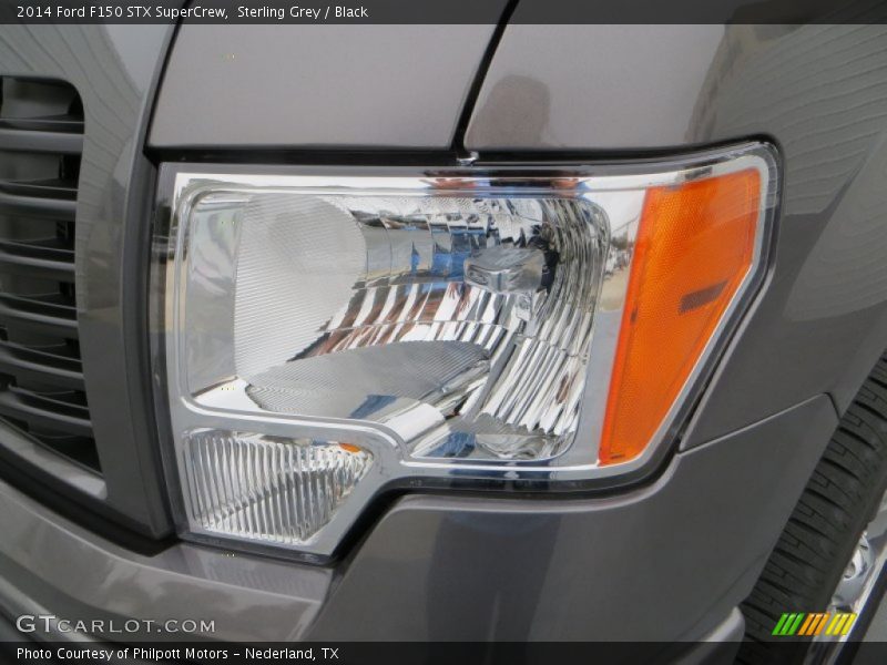 Sterling Grey / Black 2014 Ford F150 STX SuperCrew