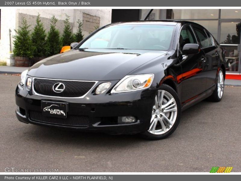 Black Onyx / Black 2007 Lexus GS 450h Hybrid