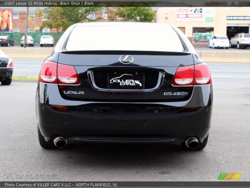 Black Onyx / Black 2007 Lexus GS 450h Hybrid
