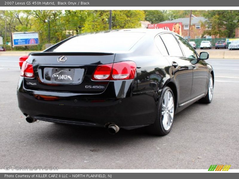 Black Onyx / Black 2007 Lexus GS 450h Hybrid