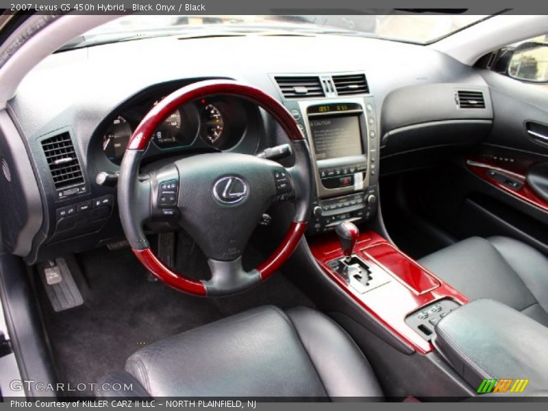 Black Onyx / Black 2007 Lexus GS 450h Hybrid