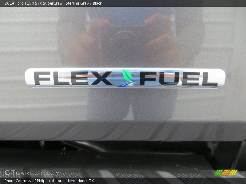 Sterling Grey / Black 2014 Ford F150 STX SuperCrew