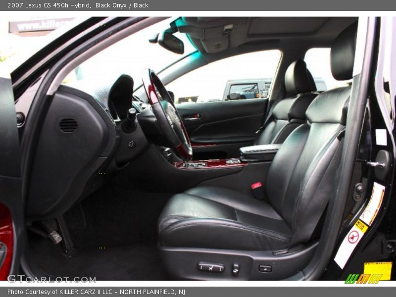 Black Onyx / Black 2007 Lexus GS 450h Hybrid