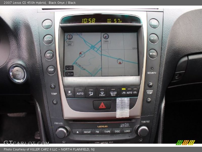 Black Onyx / Black 2007 Lexus GS 450h Hybrid