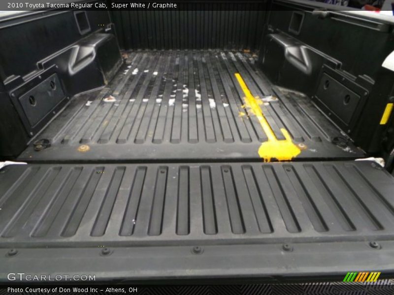 Super White / Graphite 2010 Toyota Tacoma Regular Cab