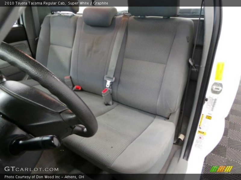 Super White / Graphite 2010 Toyota Tacoma Regular Cab