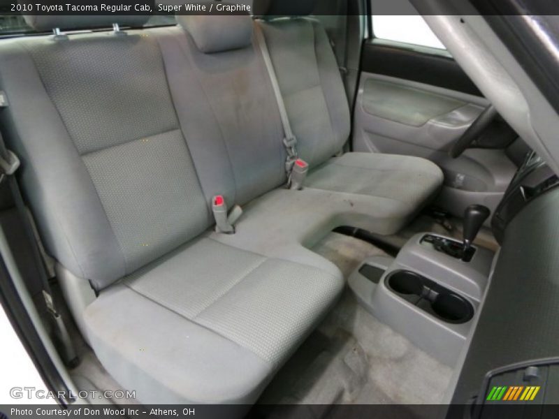 Super White / Graphite 2010 Toyota Tacoma Regular Cab