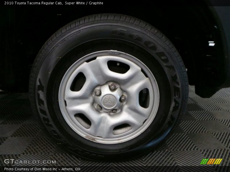Super White / Graphite 2010 Toyota Tacoma Regular Cab
