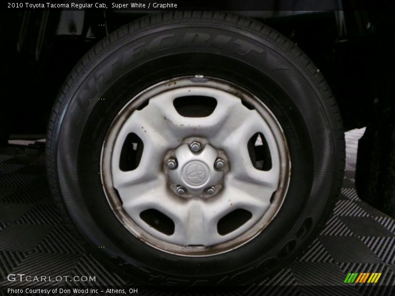 Super White / Graphite 2010 Toyota Tacoma Regular Cab