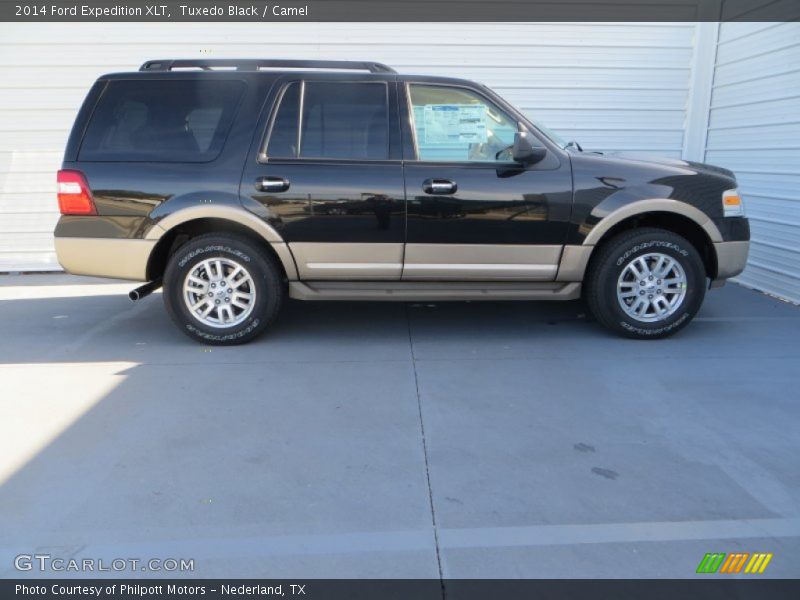 Tuxedo Black / Camel 2014 Ford Expedition XLT