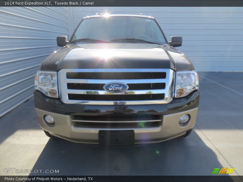 Tuxedo Black / Camel 2014 Ford Expedition XLT