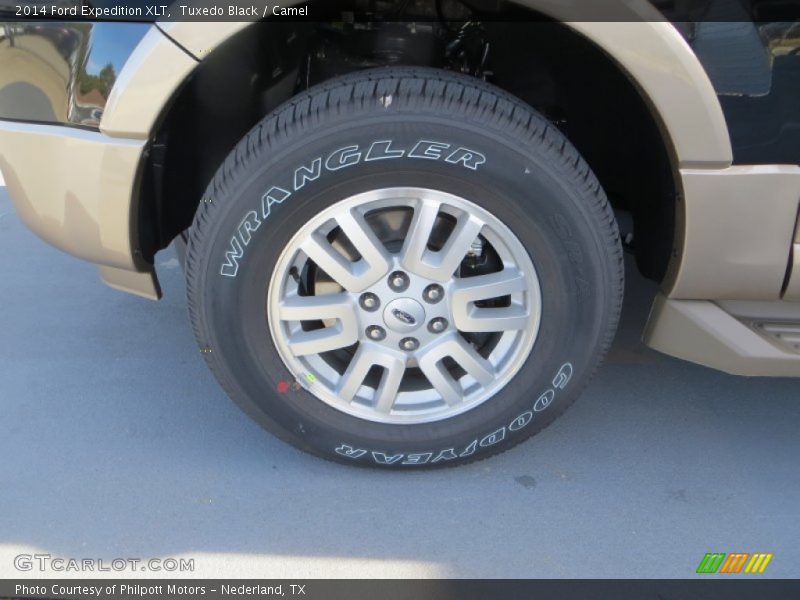 Tuxedo Black / Camel 2014 Ford Expedition XLT