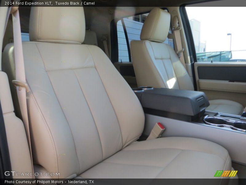 Tuxedo Black / Camel 2014 Ford Expedition XLT