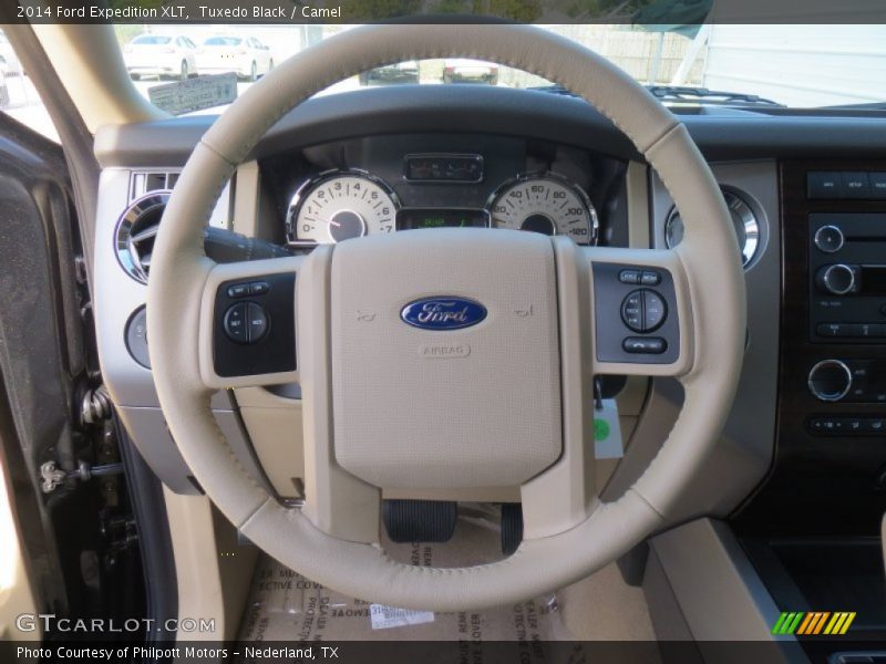Tuxedo Black / Camel 2014 Ford Expedition XLT
