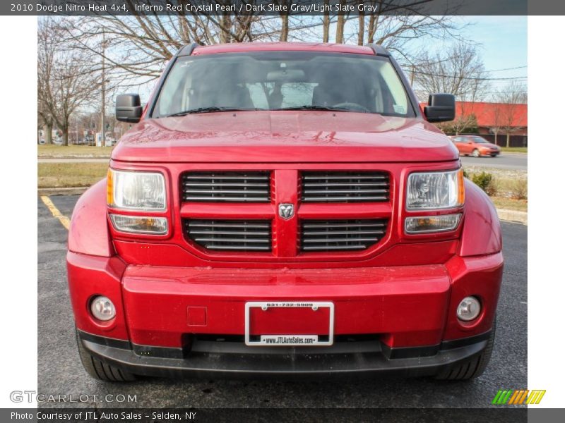 Inferno Red Crystal Pearl / Dark Slate Gray/Light Slate Gray 2010 Dodge Nitro Heat 4x4