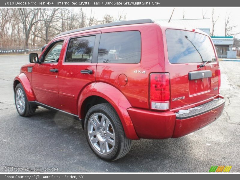 Inferno Red Crystal Pearl / Dark Slate Gray/Light Slate Gray 2010 Dodge Nitro Heat 4x4