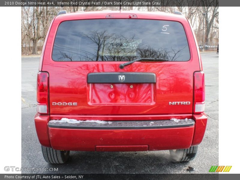 Inferno Red Crystal Pearl / Dark Slate Gray/Light Slate Gray 2010 Dodge Nitro Heat 4x4
