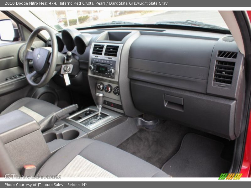 Inferno Red Crystal Pearl / Dark Slate Gray/Light Slate Gray 2010 Dodge Nitro Heat 4x4