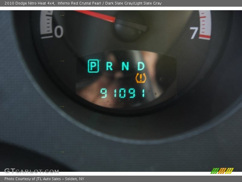 Inferno Red Crystal Pearl / Dark Slate Gray/Light Slate Gray 2010 Dodge Nitro Heat 4x4