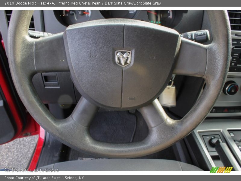 Inferno Red Crystal Pearl / Dark Slate Gray/Light Slate Gray 2010 Dodge Nitro Heat 4x4